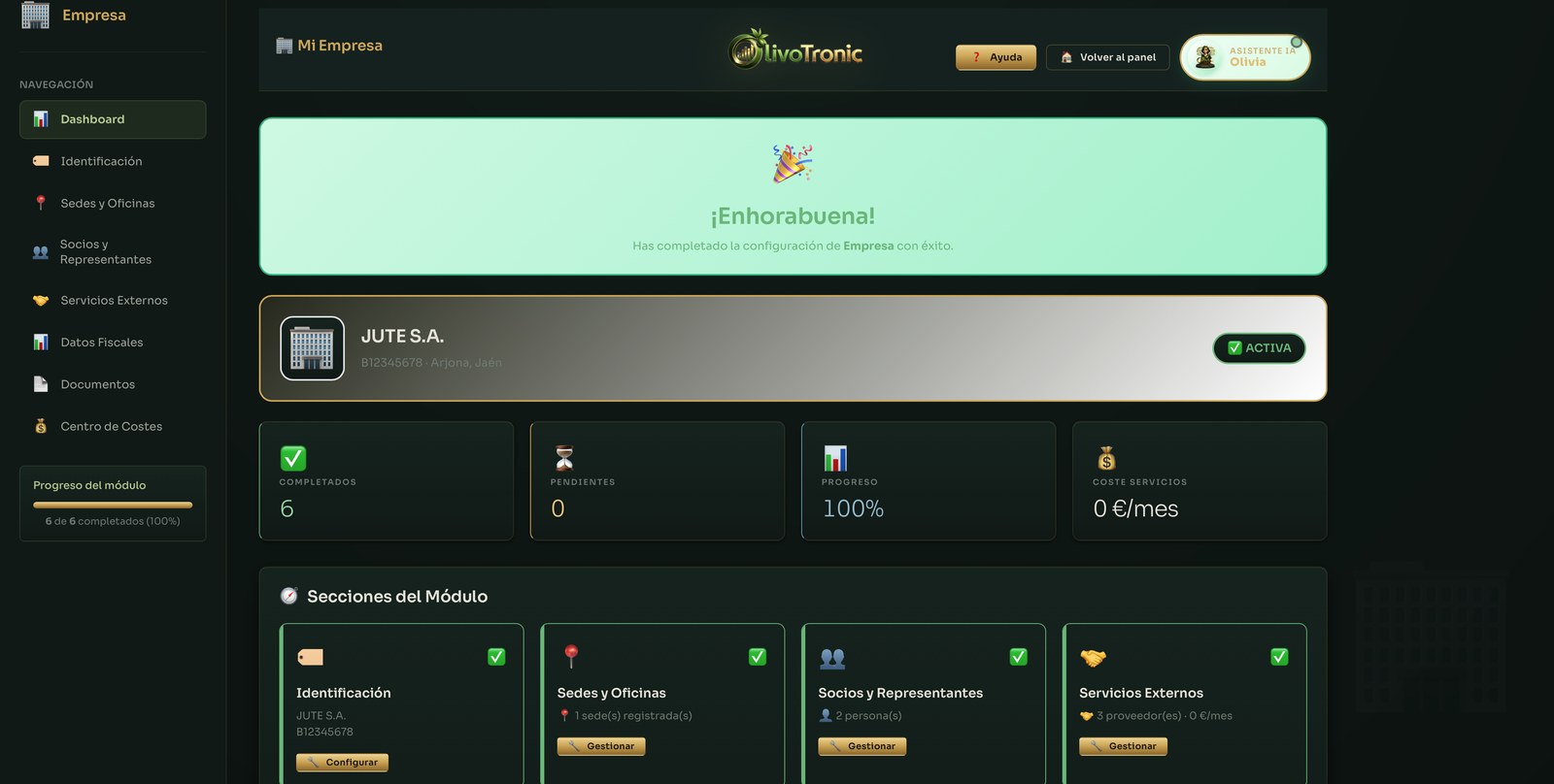 Onboarding · Empresa